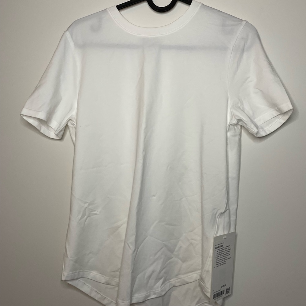 NWT Lululemon white love crew size 4 medium